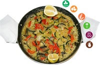 Paella vegetariana - Vegetarian Paella